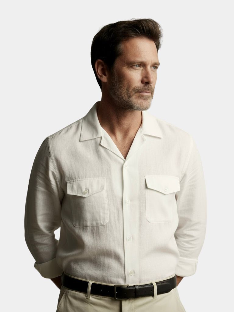 Old Money Long Sleeve Shirt - Casa  Laro CASA LARO