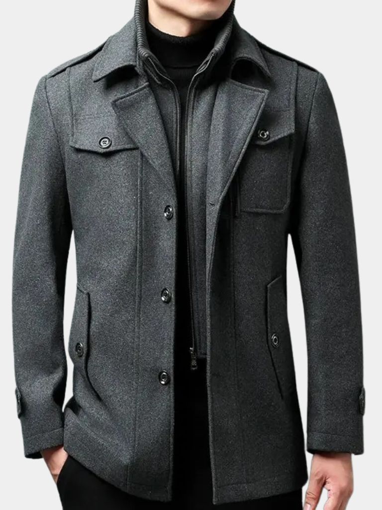 Old Money Two-Piece Winter Coat - Casa  Laro CASA LARO