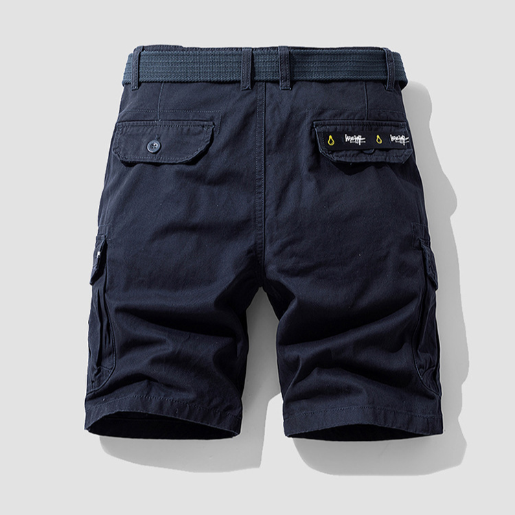 Olive Cotton Cargo - Shorts CASA LARO MEN