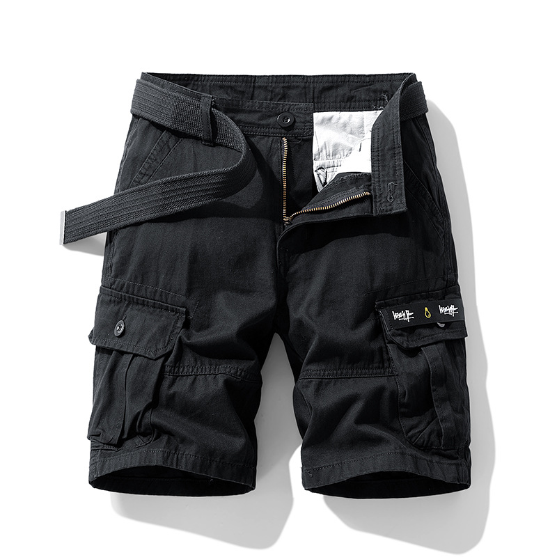 Olive Cotton Cargo - Shorts CASA LARO MEN