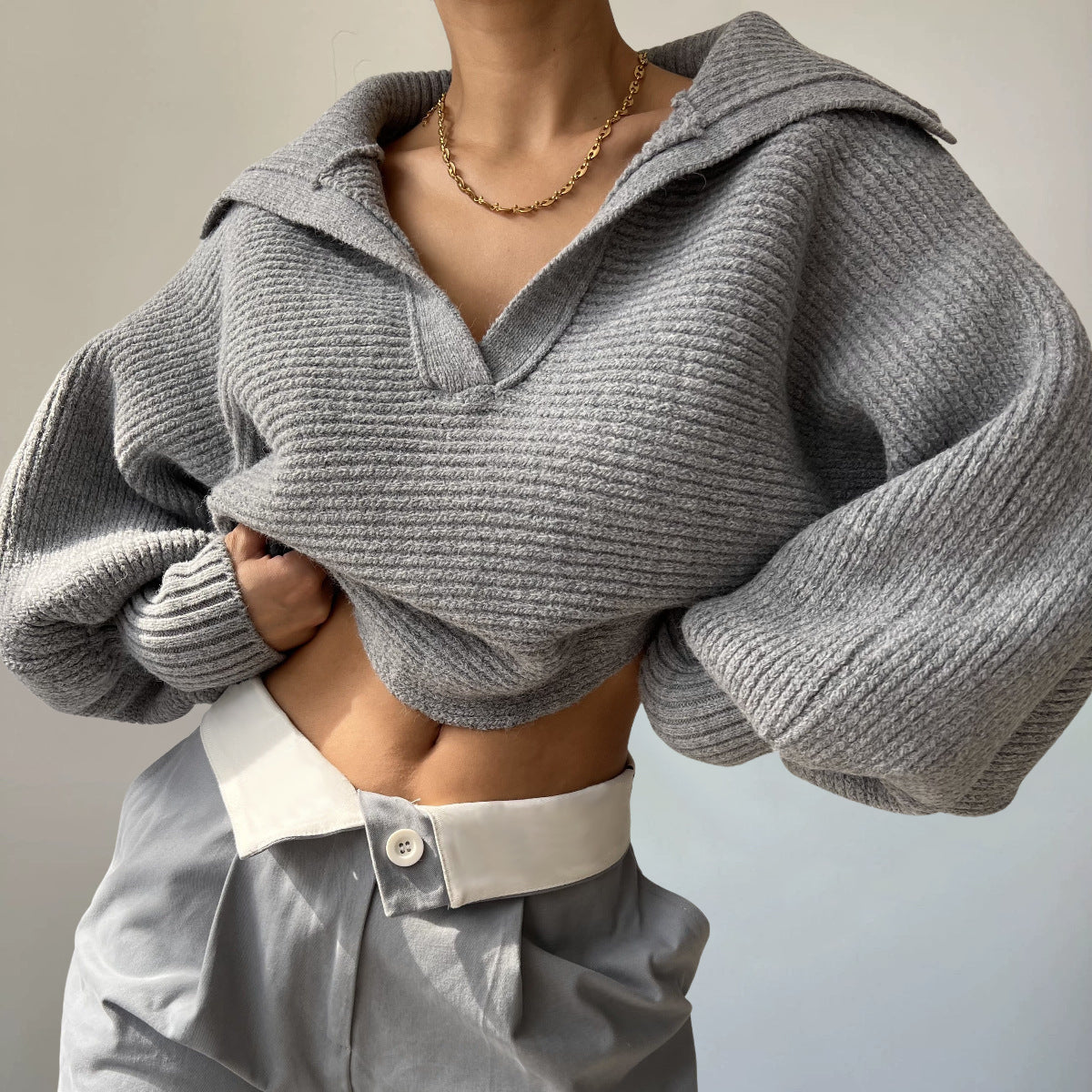 Bella Ribbed Knit - Sweater