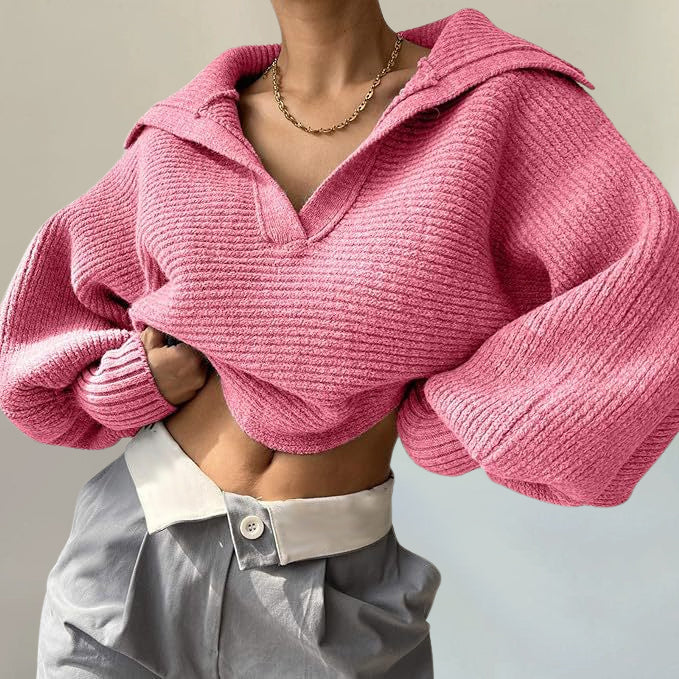 Bella Ribbed Knit - Sweater