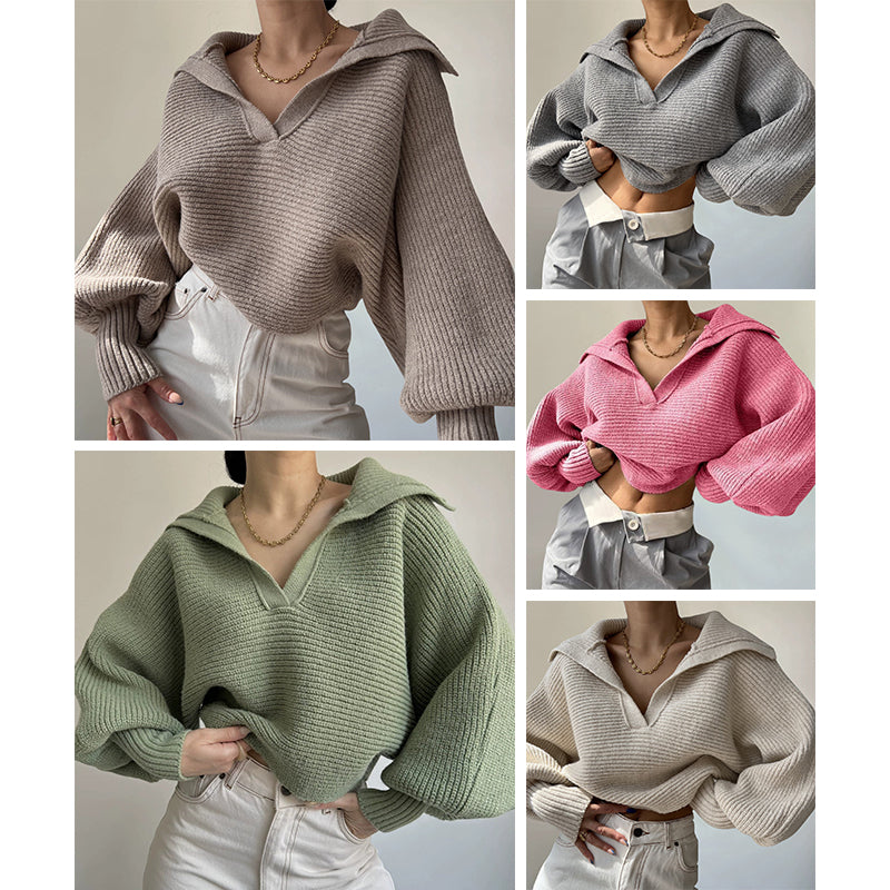 Bella Ribbed Knit - Sweater