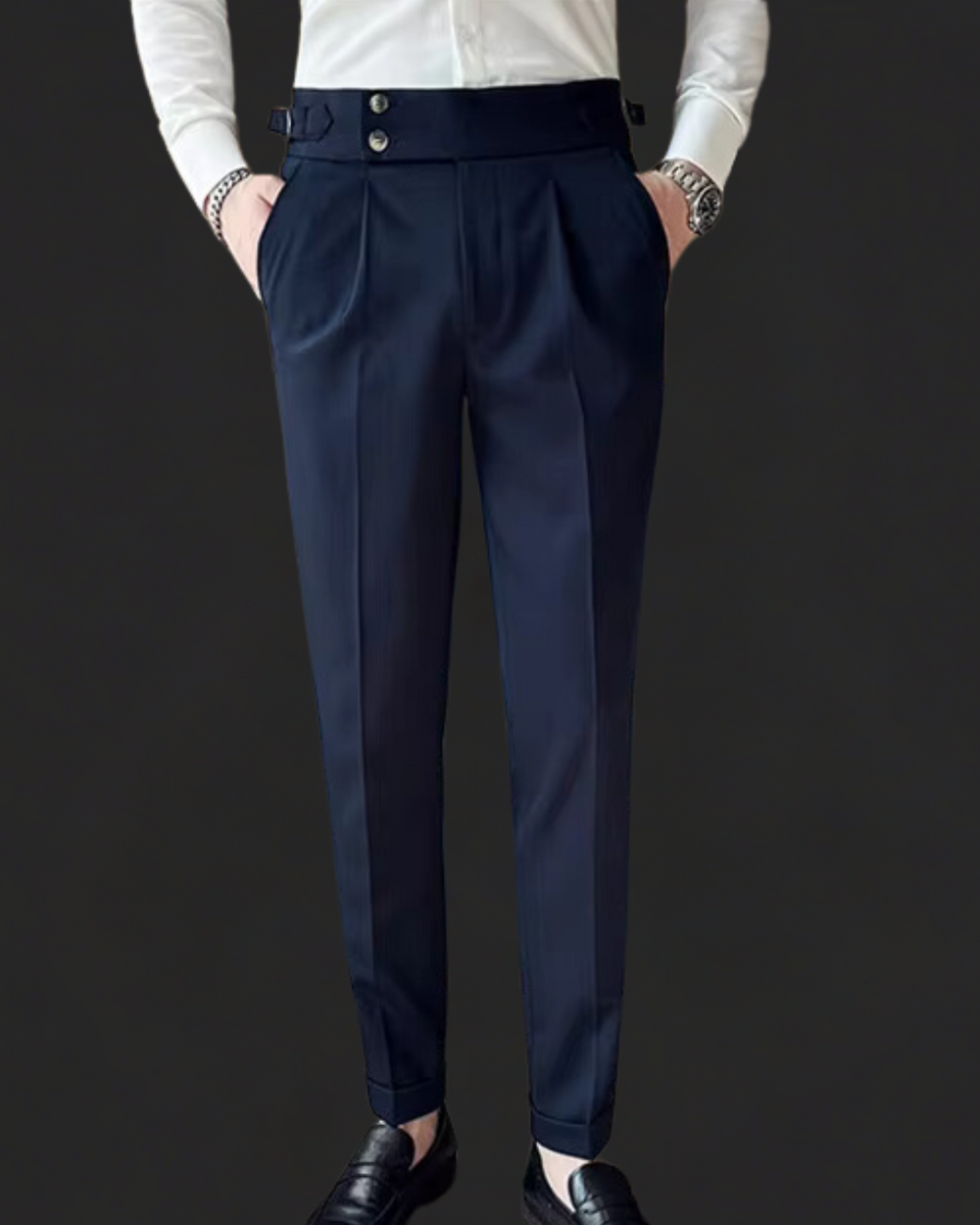 Olivier Adjustable Waist - Trousers CASA LARO MEN