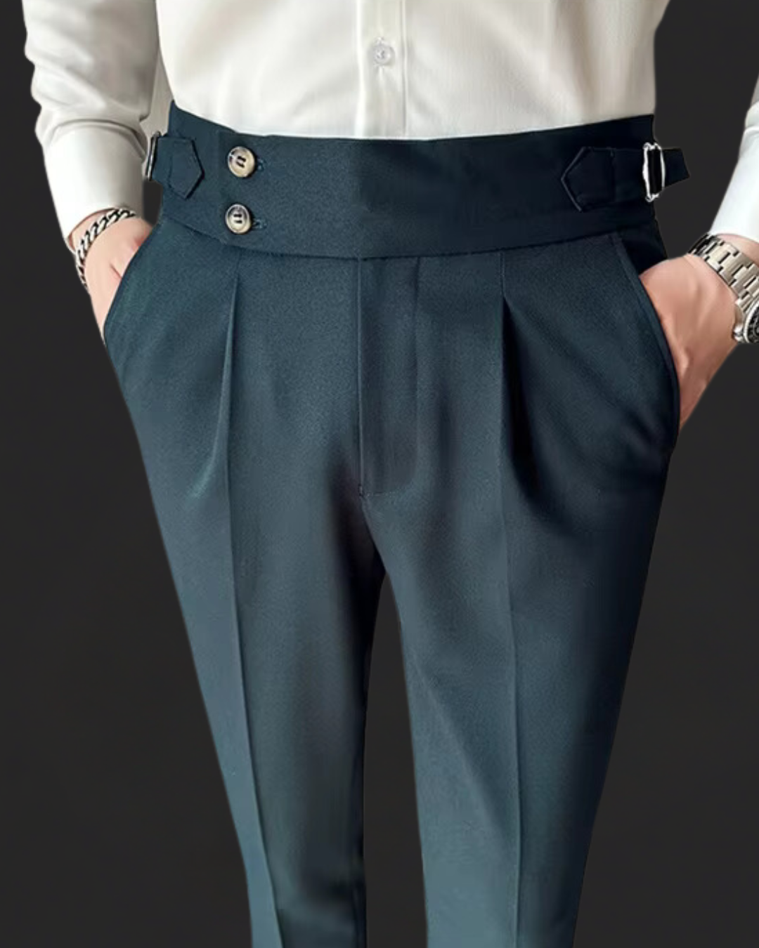 Olivier Adjustable Waist - Trousers CASA LARO MEN