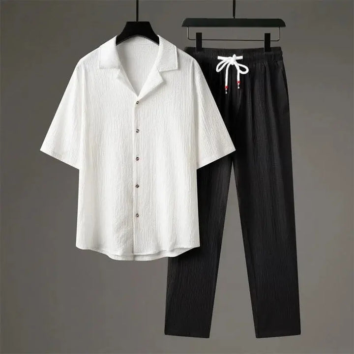 Oversized Linen - Two-Piece Set CASA LARO