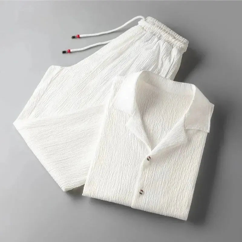 Oversized Linen - Two-Piece Set CASA LARO