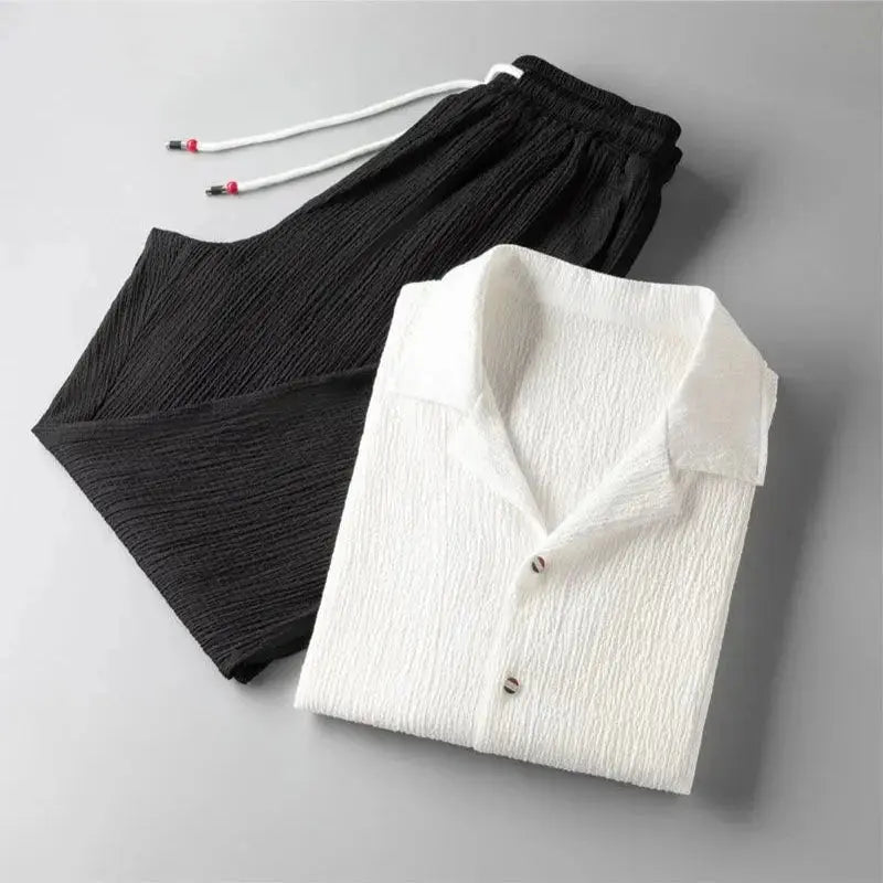 Oversized Linen - Two-Piece Set CASA LARO