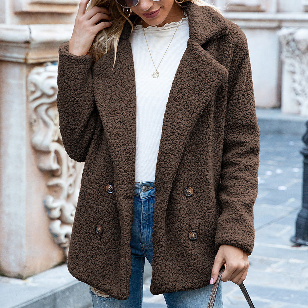 Oversized Teddy Sherpa - Jacket CASA LARO