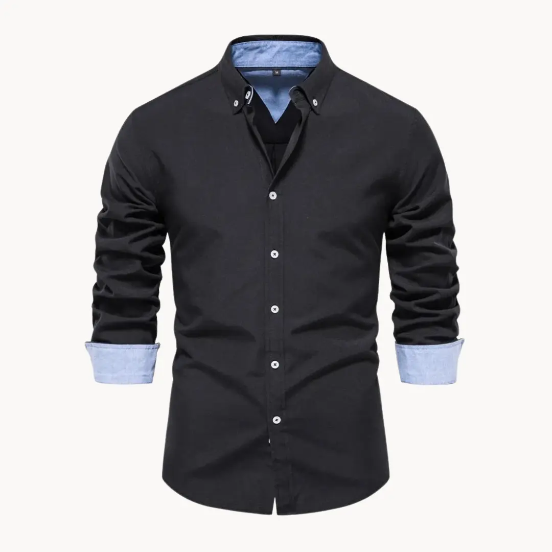 Oxford Long Sleeve Button-Down - Shirt CASA LARO