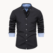 Oxford Long Sleeve Button-Down - Shirt CASA LARO