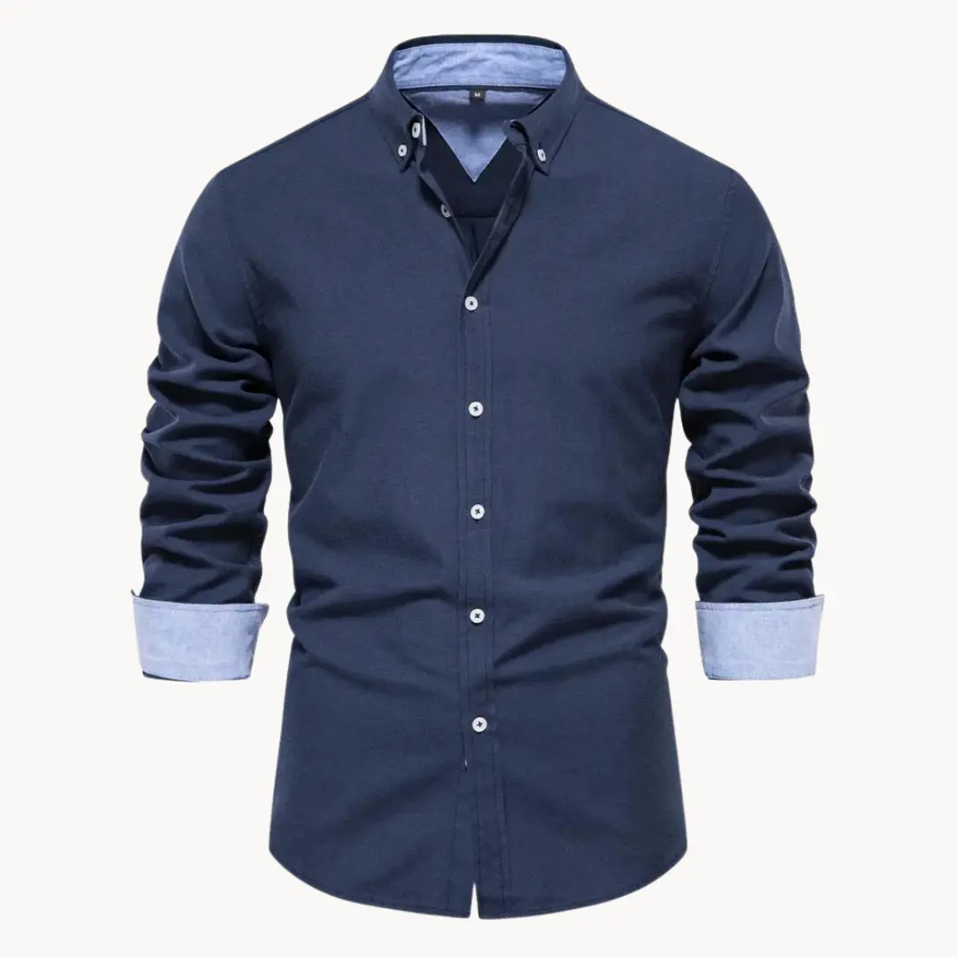 Oxford Long Sleeve Button-Down - Shirt CASA LARO