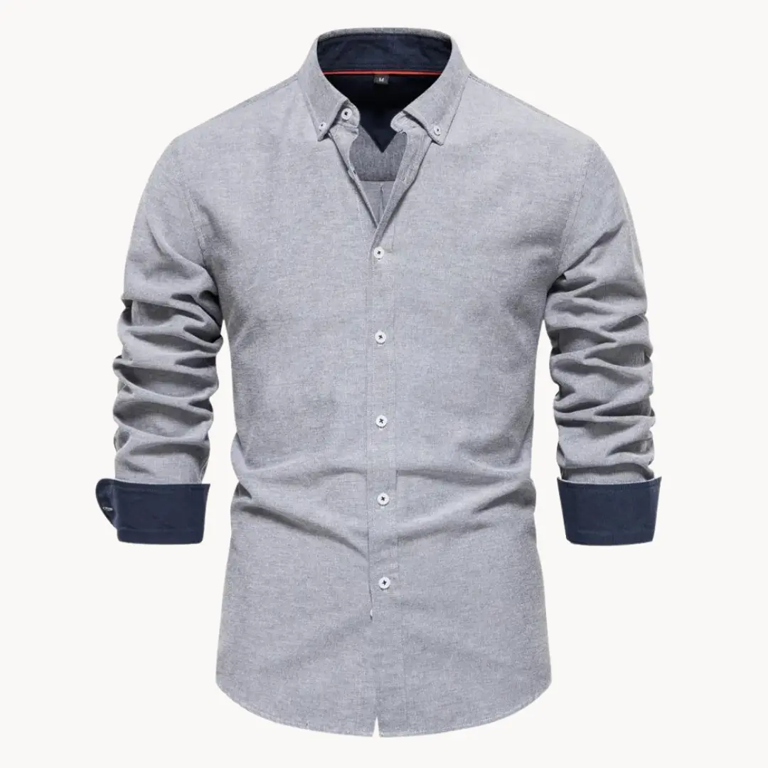Oxford Long Sleeve Button-Down - Shirt CASA LARO