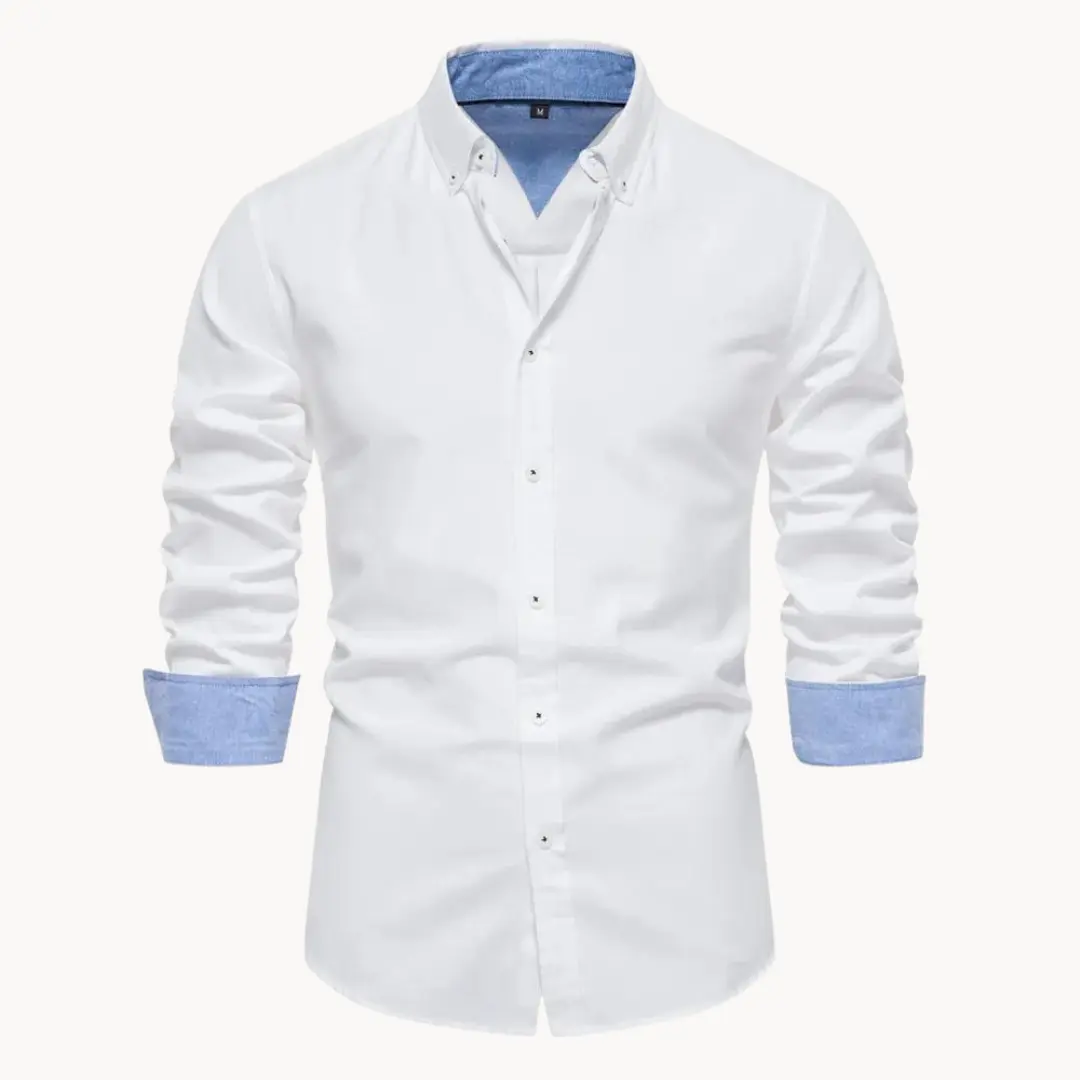 Oxford Long Sleeve Button-Down - Shirt CASA LARO