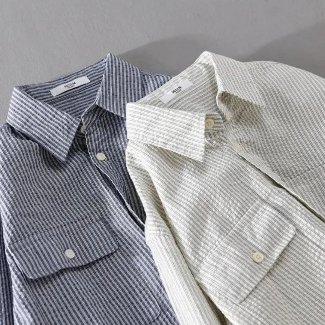 Paavo Striped Button-Up - Shirt CASA LARO