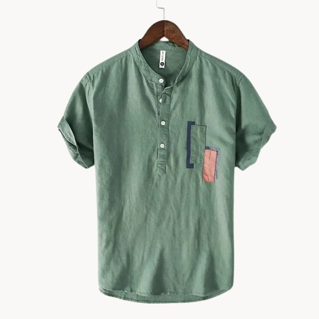 Palermo Linen Button-Down - Shirt CASA LARO