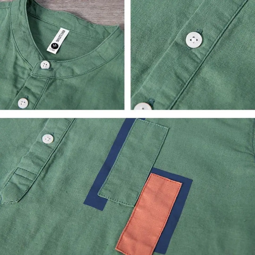 Palermo Linen Button-Down - Shirt CASA LARO