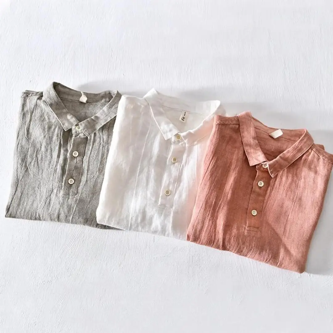 Panama Weave Linen - Top CASA LARO