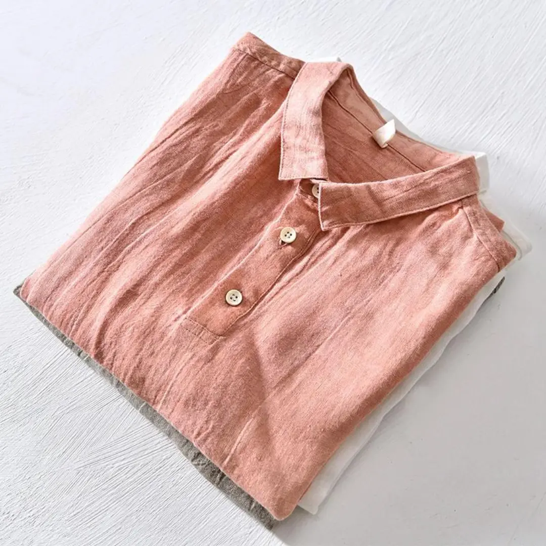 Panama Weave Linen - Top CASA LARO