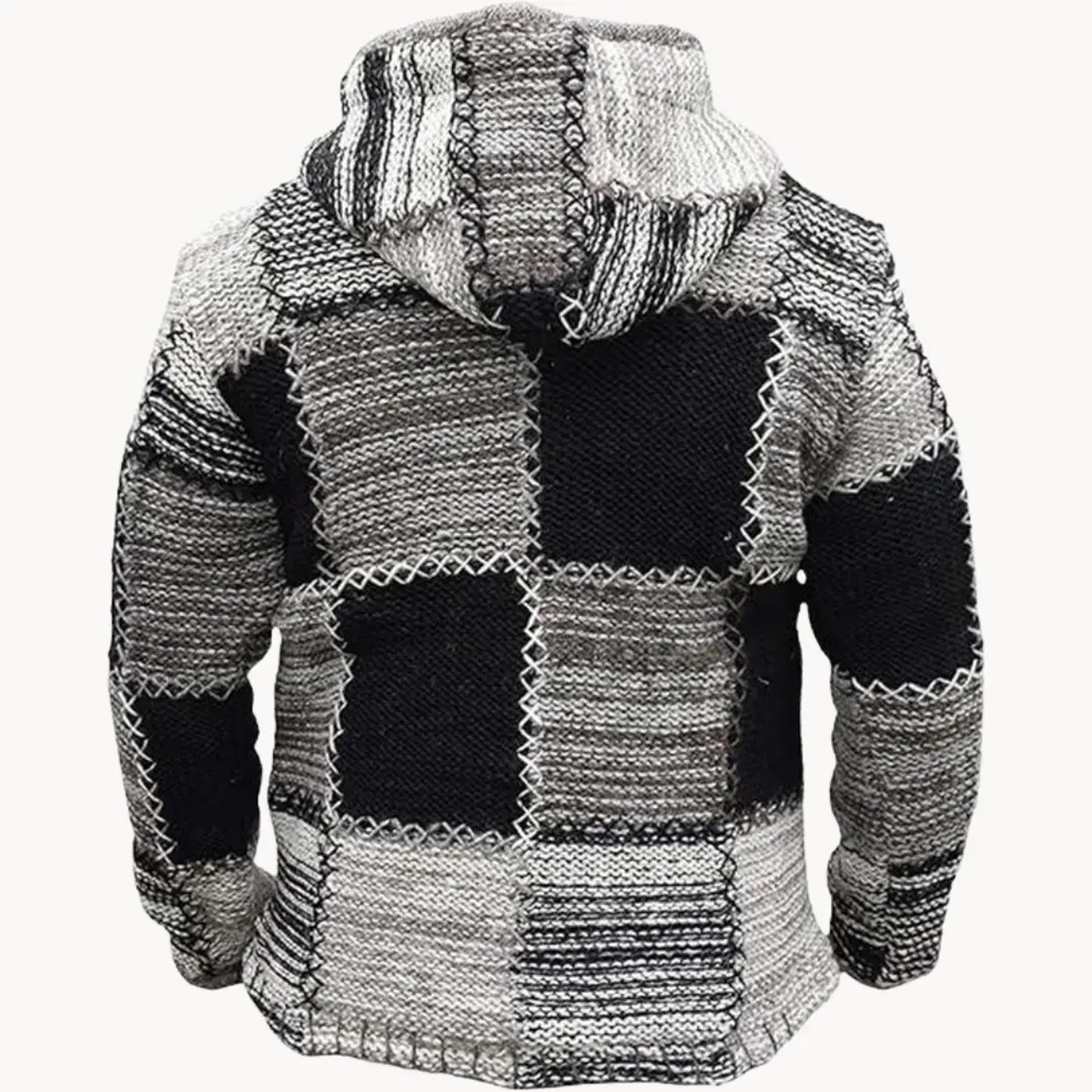 Patchwork Cotton Pullover - Sweater CASA LARO