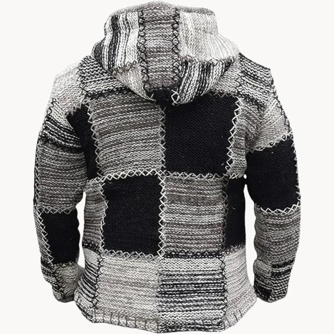 Patchwork Cotton Pullover - Sweater CASA LARO