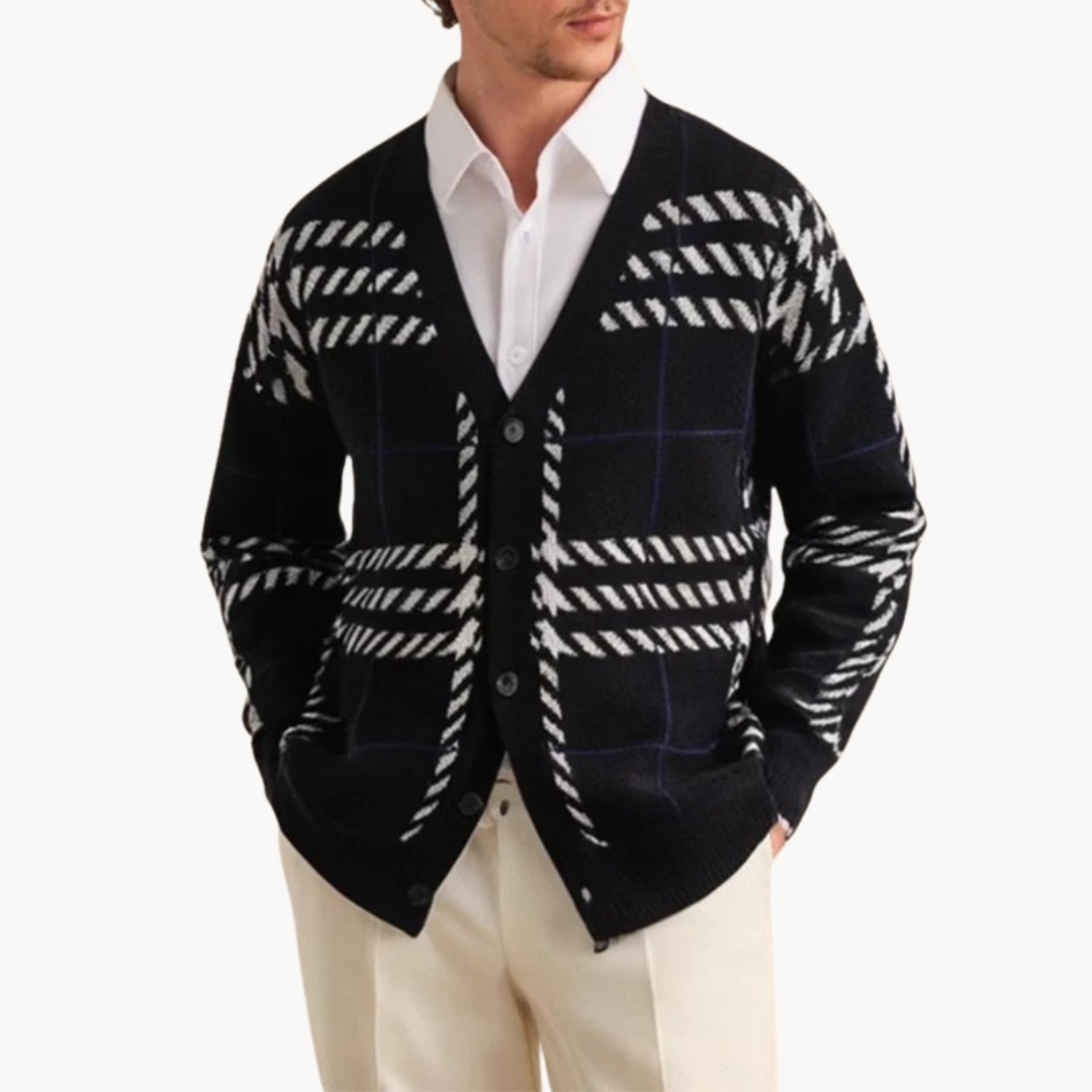 Percival Knitted - Cardigan CASA LARO MEN