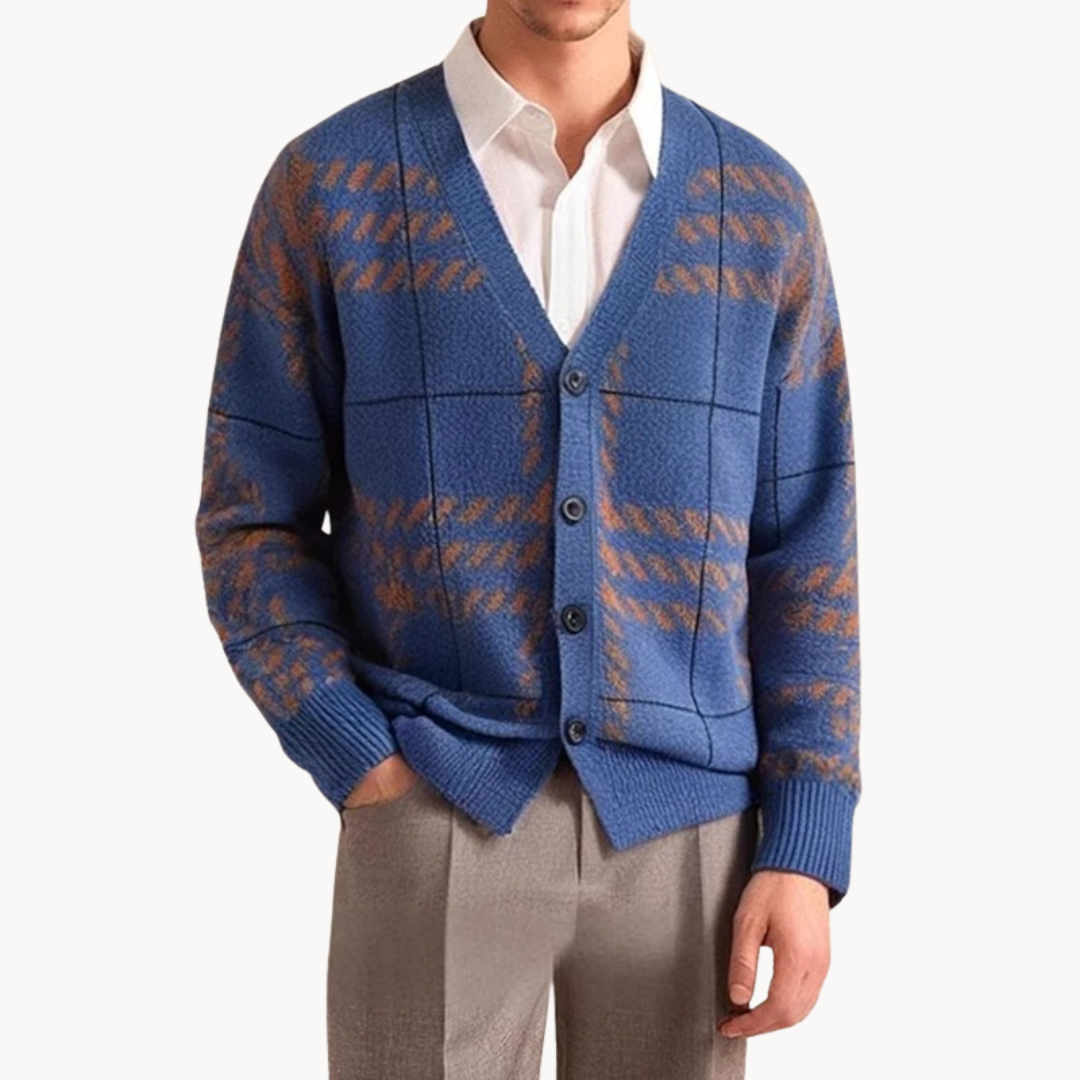 Percival Knitted - Cardigan CASA LARO MEN