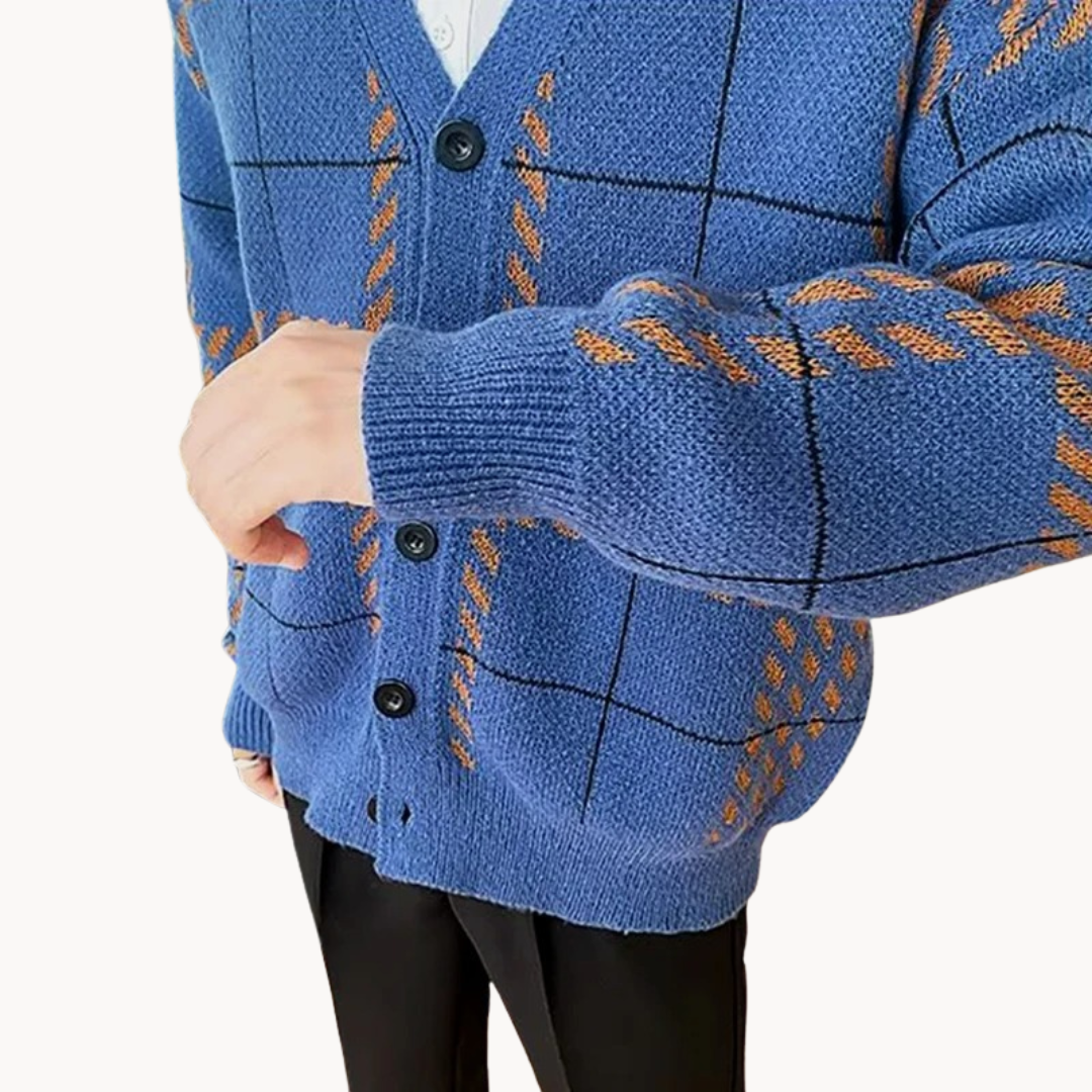 Percival Knitted - Cardigan CASA LARO MEN
