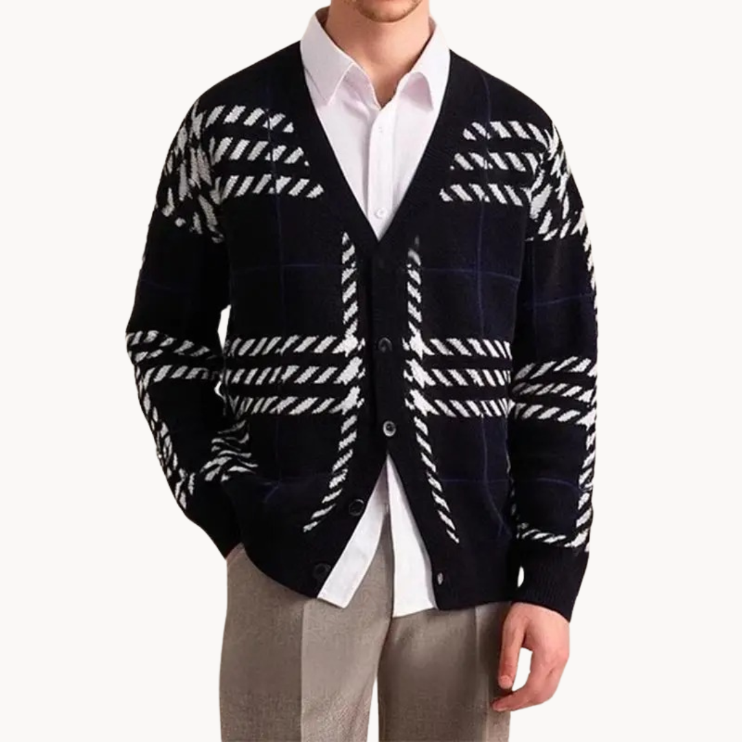 Percival Knitted - Cardigan CASA LARO MEN
