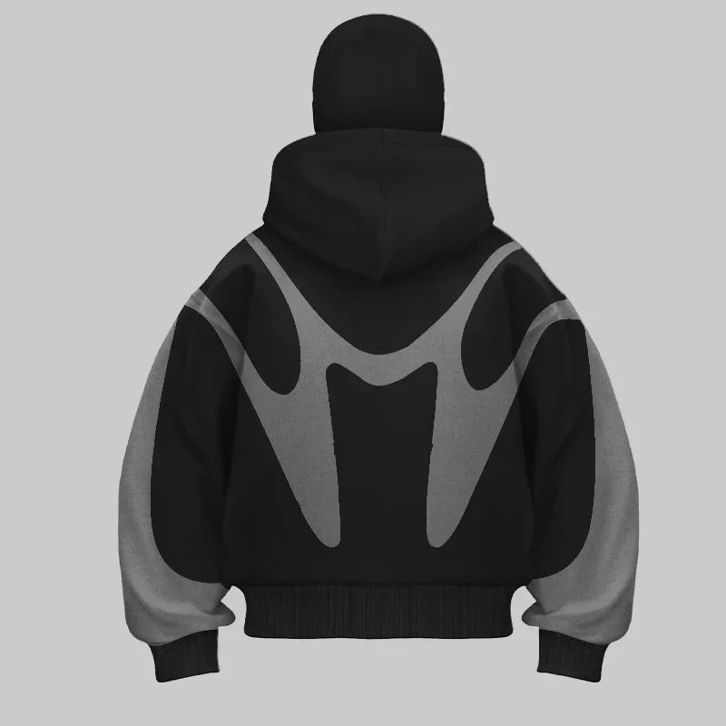 Phantom Shield Black - Hoodie CASA LARO MEN