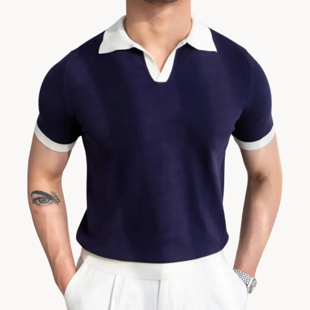 Pique Cotton Slim Fit - Polo Shirt CASA LARO