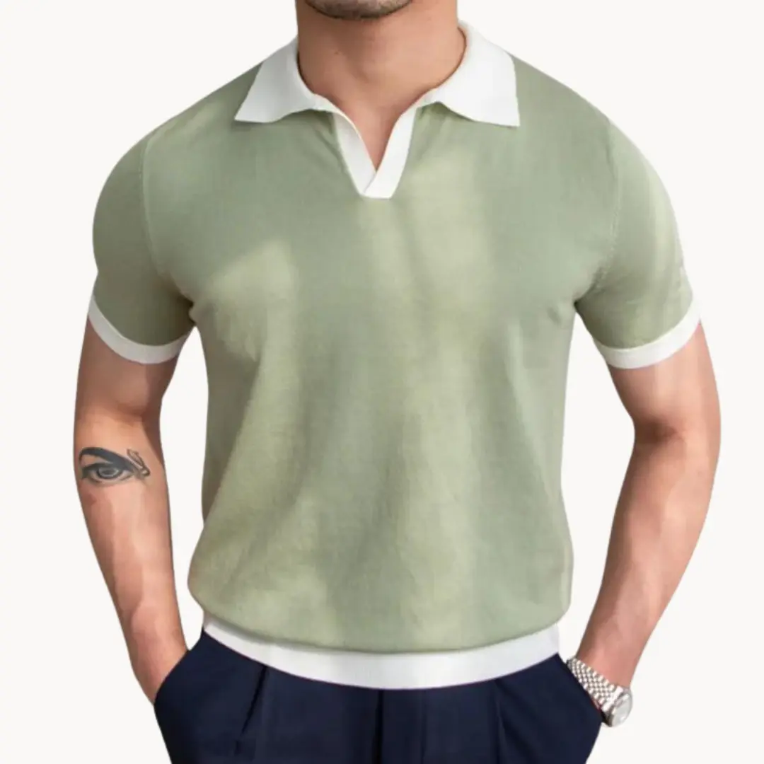 Pique Cotton Slim Fit - Polo Shirt CASA LARO