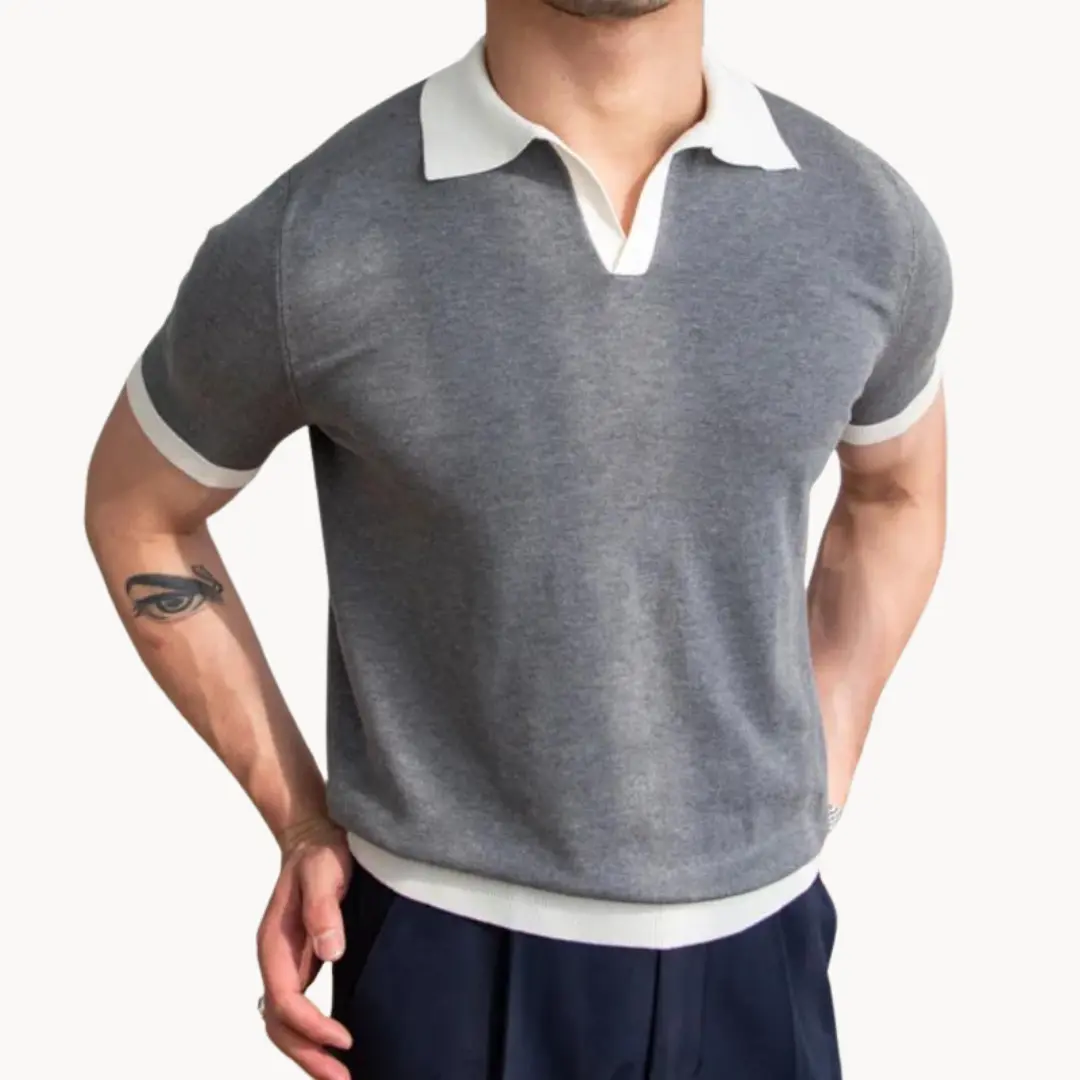 Pique Cotton Slim Fit - Polo Shirt CASA LARO