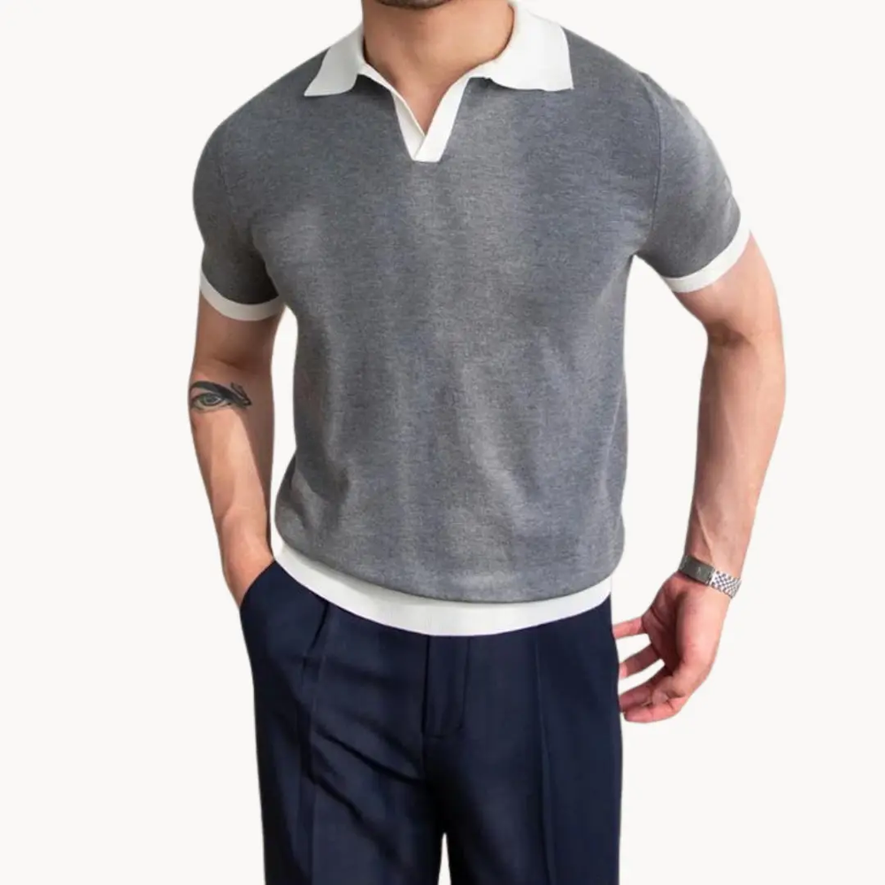 Pique Cotton Slim Fit - Polo Shirt CASA LARO