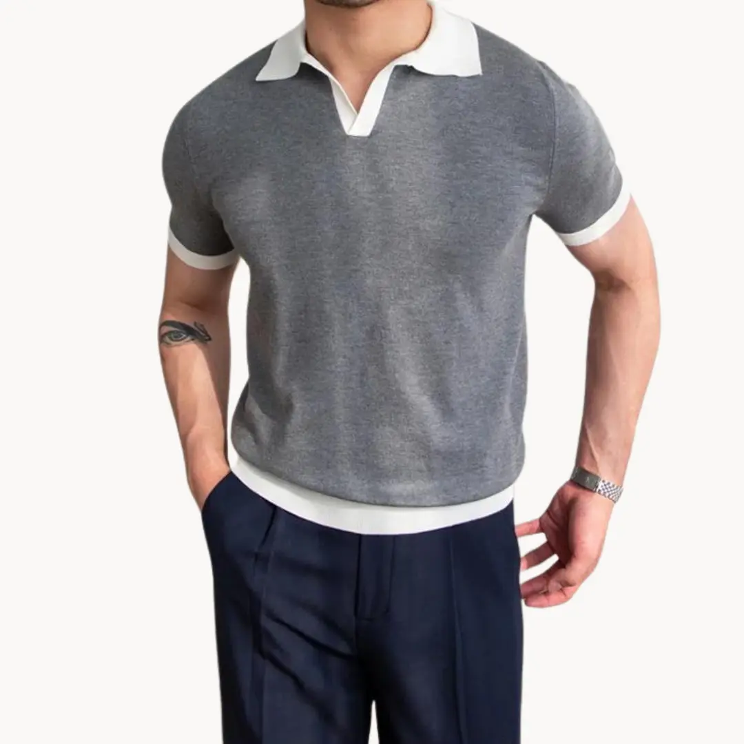 Pique Cotton Slim Fit - Polo Shirt CASA LARO