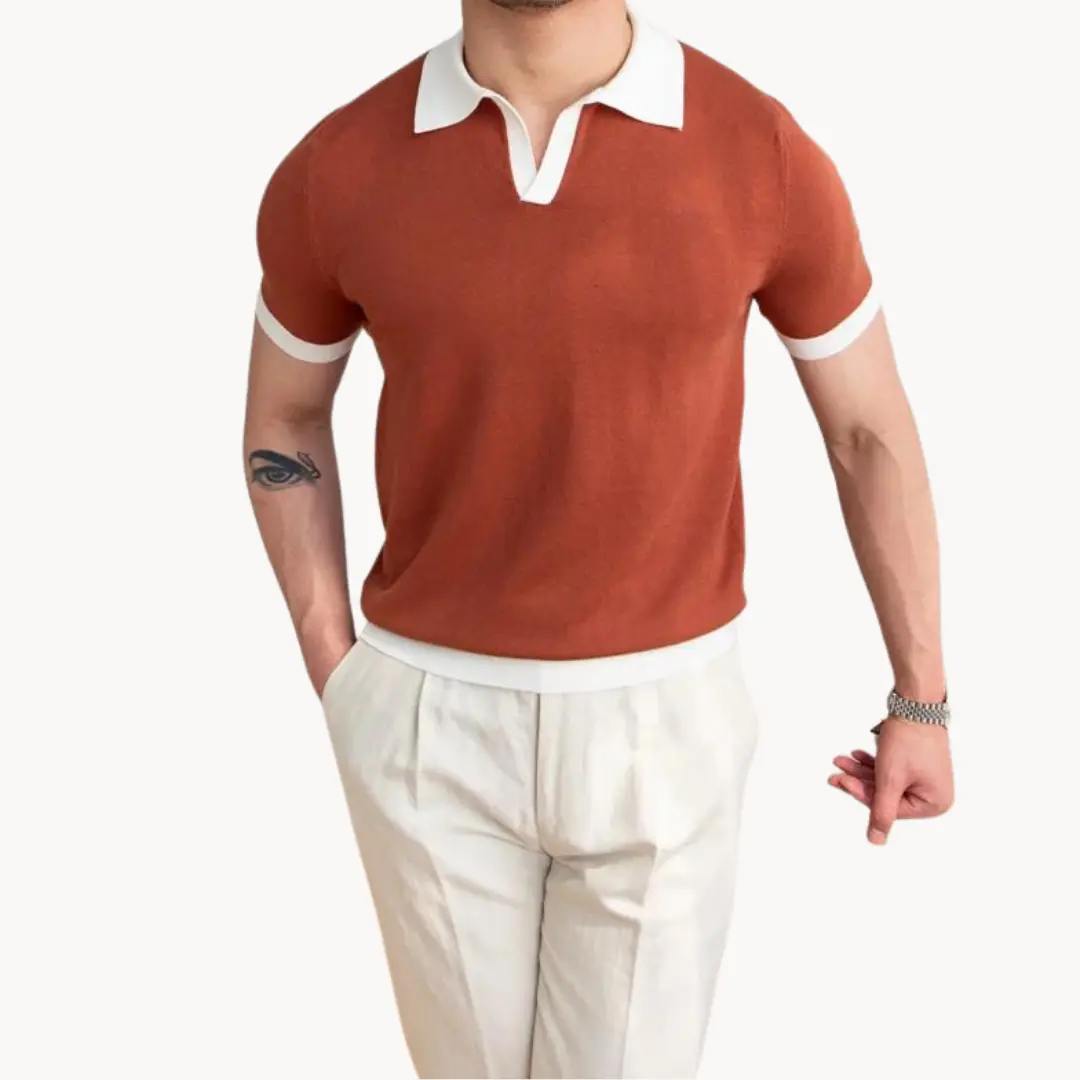 Pique Cotton Slim Fit - Polo Shirt CASA LARO