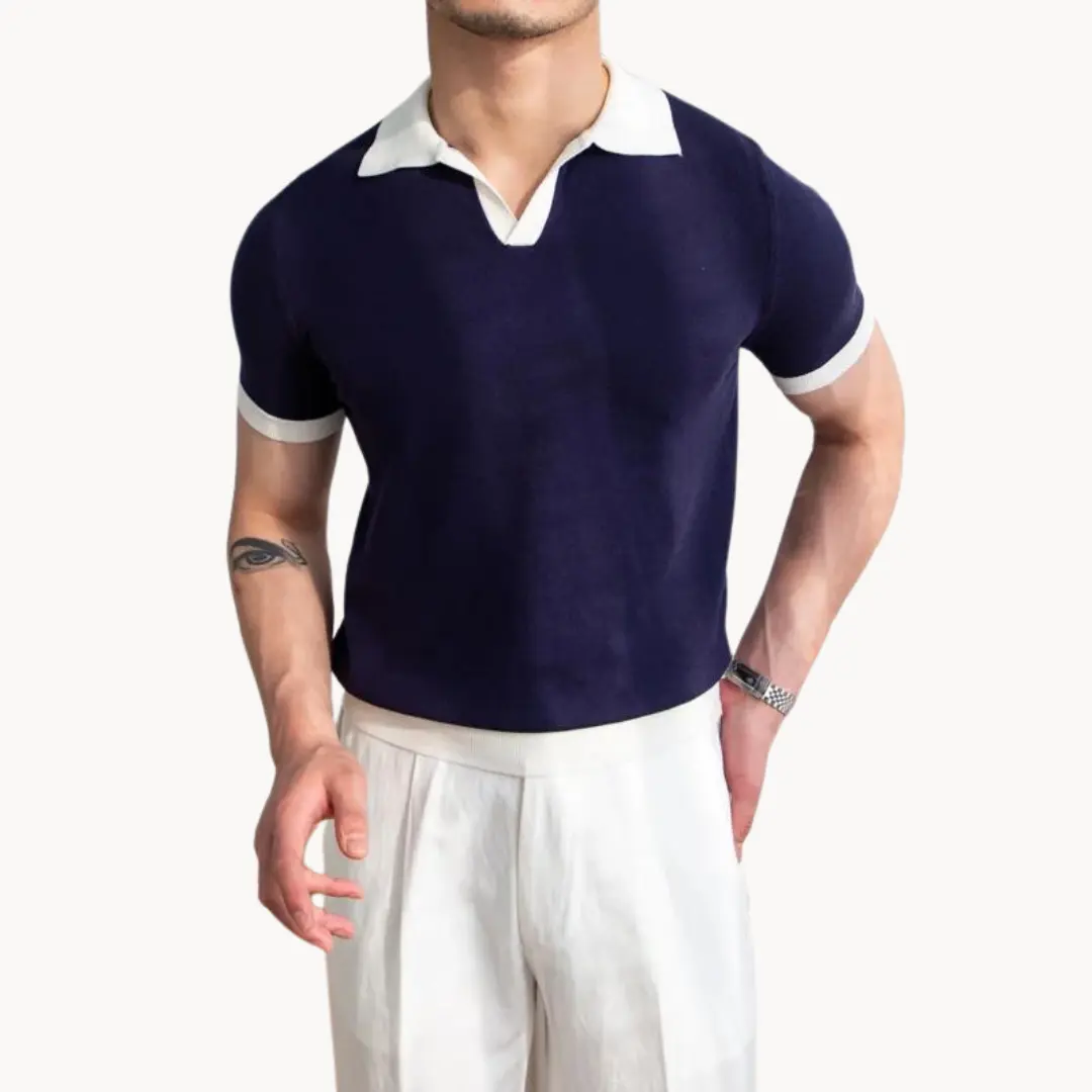Pique Cotton Slim Fit - Polo Shirt CASA LARO