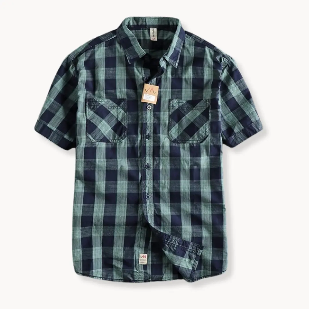 Plaid Button-Down - Shirt CASA LARO