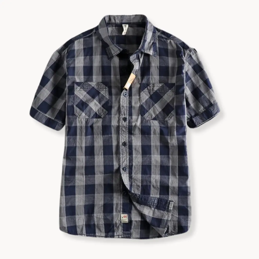 Plaid Button-Down - Shirt CASA LARO