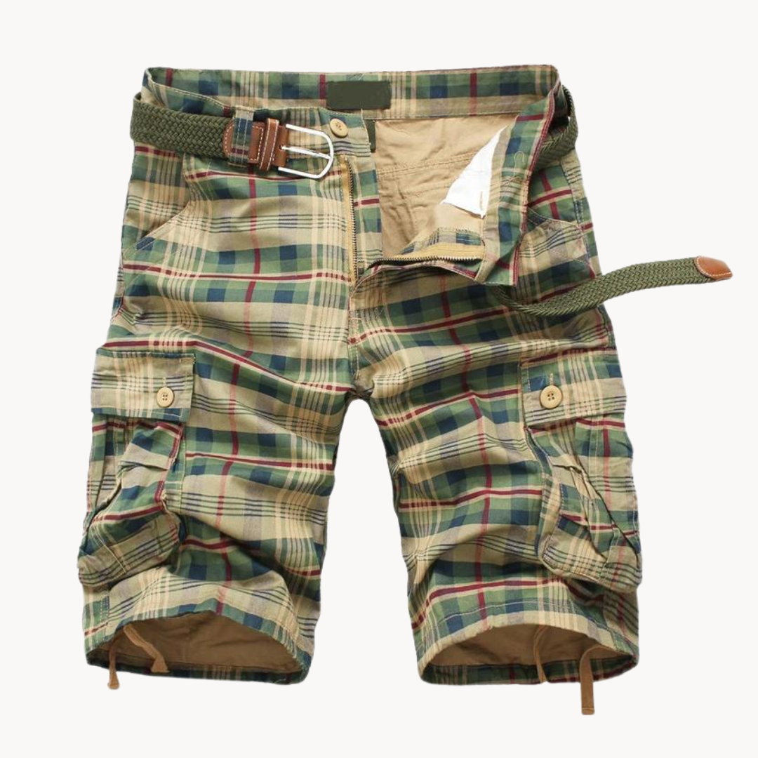 Plaid Cotton - Shorts CASA LARO MEN