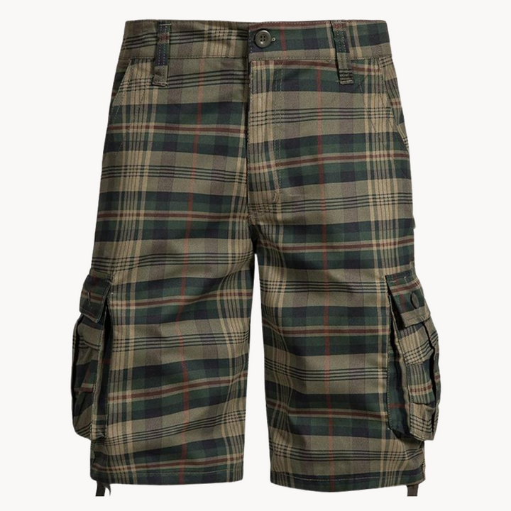 Plaid Cotton - Shorts CASA LARO MEN