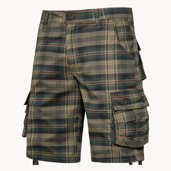 Plaid Cotton - Shorts CASA LARO MEN