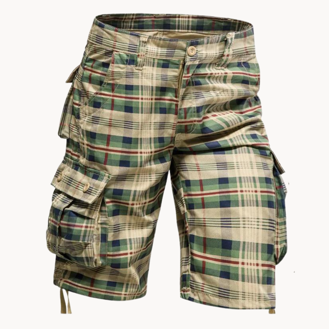 Plaid Cotton - Shorts CASA LARO MEN