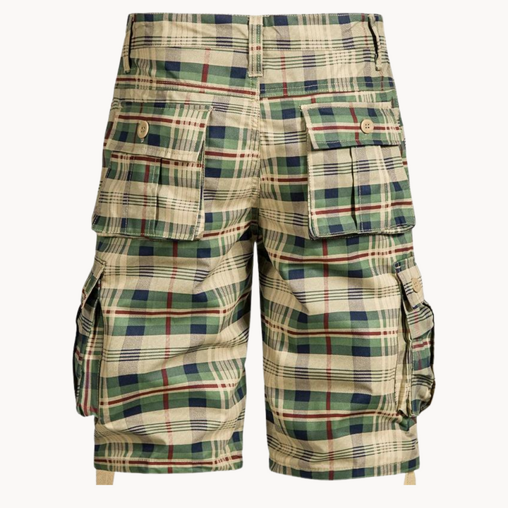 Plaid Cotton - Shorts CASA LARO MEN