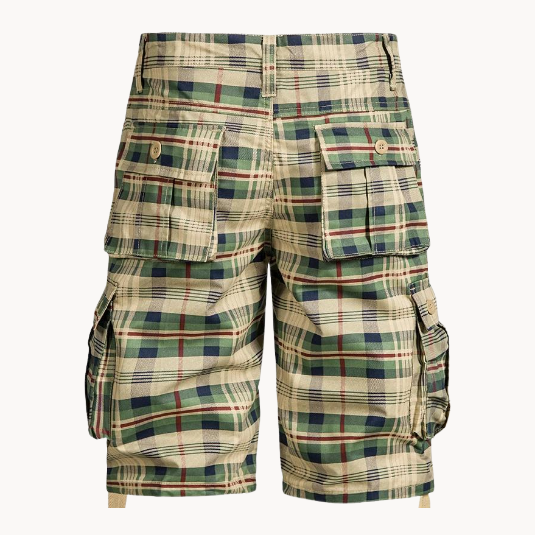 Plaid Cotton - Shorts CASA LARO MEN