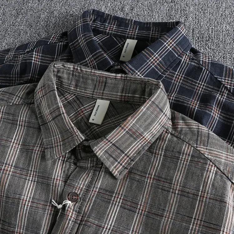 Plaid Flannel - Shirt CASA LARO
