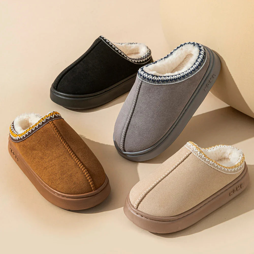 Plush Slip-On - Slippers CASA LARO WOMEN