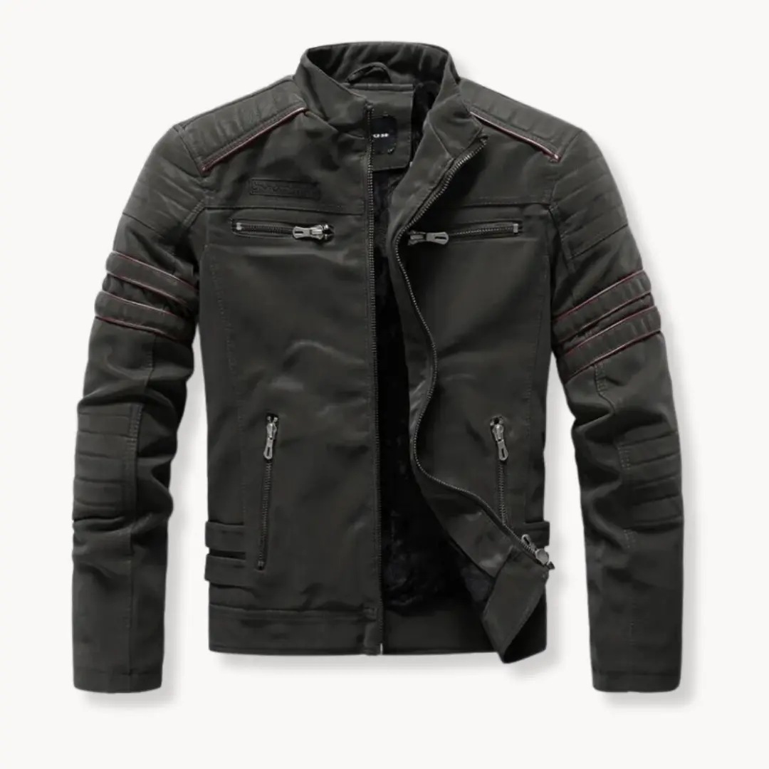 Premium Leather Biker - Jacket CASA LARO