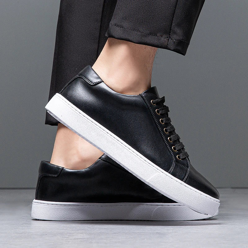 Premium Leather Low-Top - Sneakers CASA LARO MEN