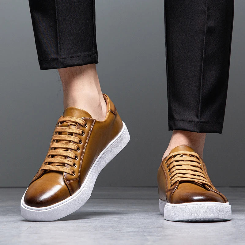 Premium Leather Low-Top - Sneakers CASA LARO MEN